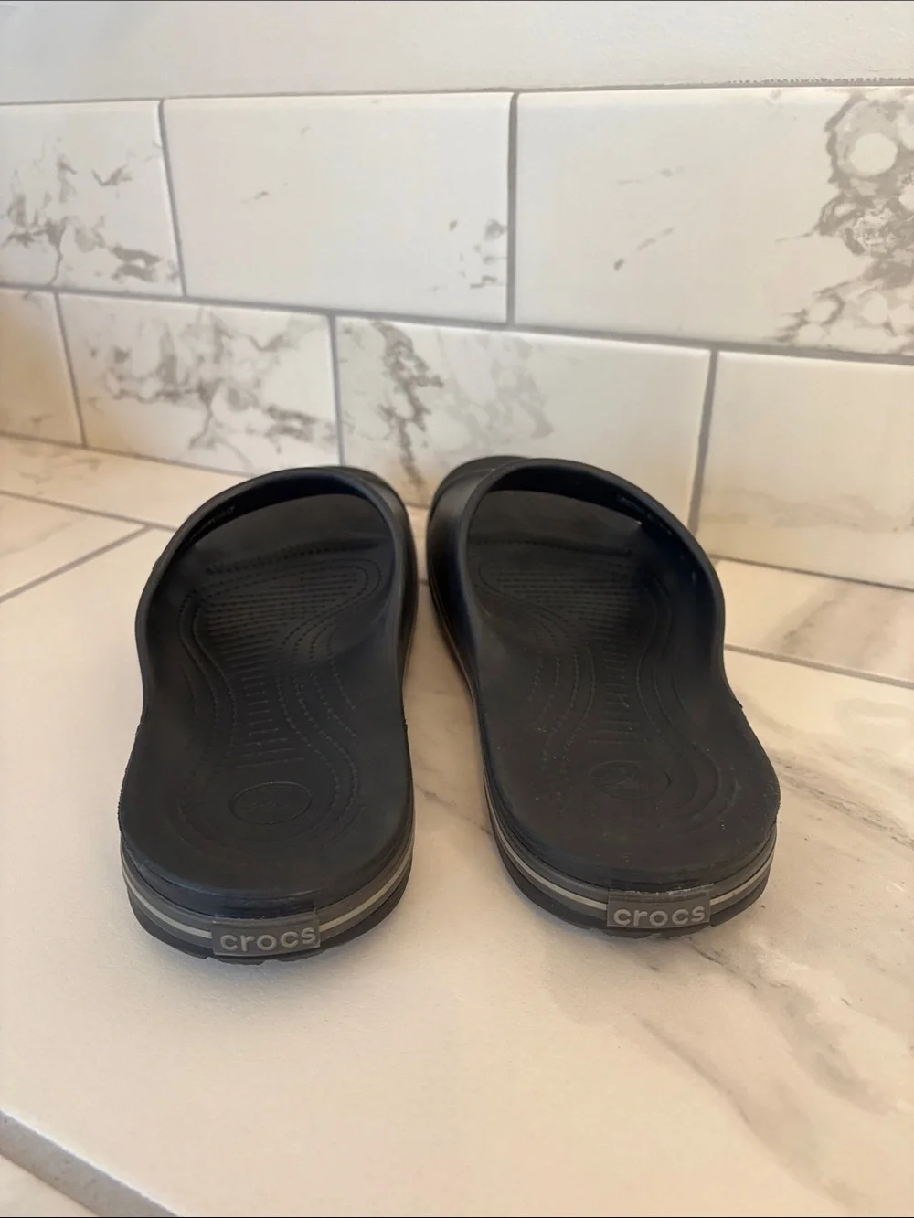 Crocs CrocBand III Slide Black Mens 12